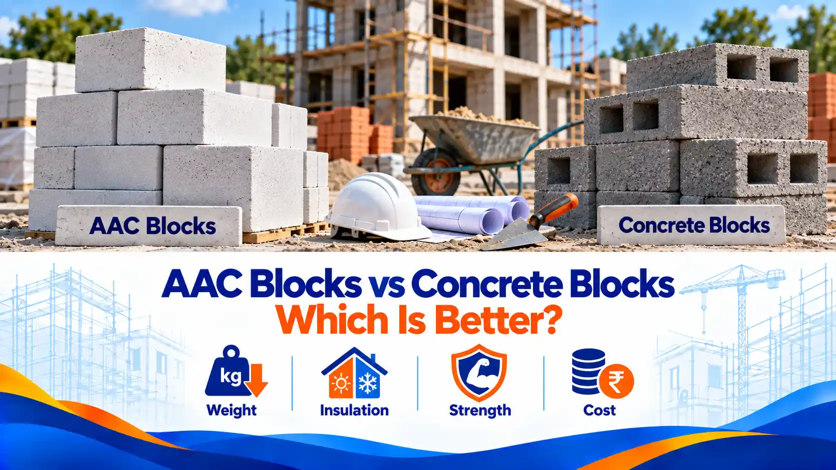 AAC Blocks vs Concrete Blocks: Which Is Better for You?